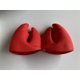 thumbnail image 4 of Par de guantes de aislamiento térmico con pinza de camarón de dragón rojo creativo, aislamiento térmico de cocina, resistente al espesor de alta temperatura, aislamiento térmico de silicona, pinza man, 4 of 5
