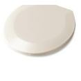 Mainstays Plastic Round Toilet Seat in Daisy White