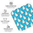 thumbnail image 4 of Fuzoiu Duck Dives Print Leather Coasters Set,Drink Coasters Set of 6,for Tabletop Protection, Durable PVC Coasters,Home Décor and Housewarming Gift,Square, 4 of 7