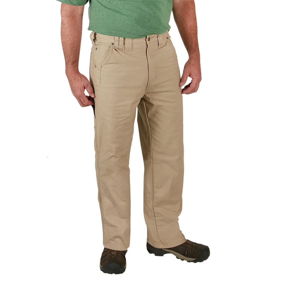 Work Ready Fleece-Lined Khaki Canvas 