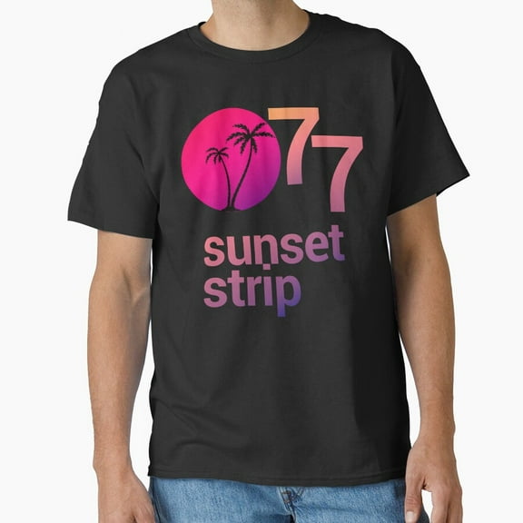 Tiny Nest 77 Sunset Strip Classic T-Shirt, Size S To 5XL T-Shirt