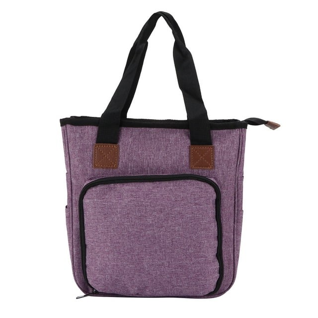 Organizador de tejer, bolsa de tejer, bolsa de almacenamiento de hilo multifuncional portátil, bolsa de tejer, innovación moderna Jadeshay A