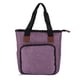 thumbnail image 1 of Bolsa de tejer, bolsa de almacenamiento de hilo de tela Oxford multifuncional portátil para hilos, proyectos de transporte, agujas de tejer, ganchos de ganchillo, kit de costura(Púrpura), 1 of 14