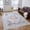 Beige & Grey, variant on Mandala 8x10 Rug – Ultra-Soft, Non-Shedding Area Rug for Living Room, Office and Bedroom | Boho Accent Machine Washable Rug – Aqua & Multi Color