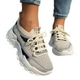 thumbnail image 6 of Women's Running Shoes for Women, Sneakers, Breathable Knitted Low Top Sports Shoes,38, 6 of 9