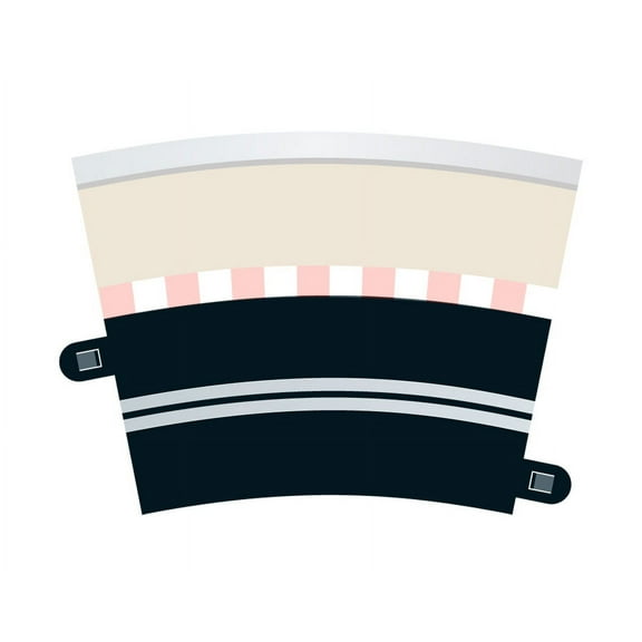 Scalextric C7017 Single Lane Radius 3 Curve 22.5 x 4 Slot car Track