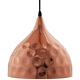 thumbnail image 2 of Lámpara Colgante Modway Dimple con Pantalla en Forma de Campana de 28 cm Oro Rosa, 2 of 6