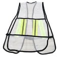 thumbnail image 2 of Chaleco de Seguridad Vial Mexsafe Malla Color Blanco, 2 of 5