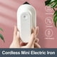 thumbnail image 2 of Mini plancha eléctrica portátil, inalámbrico, recargable, plancha seca, removedor de arruga Tomshoo Planchar, 2 of 7