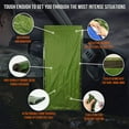 thumbnail image 4 of Emergency Sleeping Bag-Emergency Sleeping Bag Insulation Blanket 26 Micron Pe Aluminized Film Camping Survival Emergency Single Sleeping Bag,Use As Emergency Bivy Sack, Survival Sleeping Bag,, 4 of 4