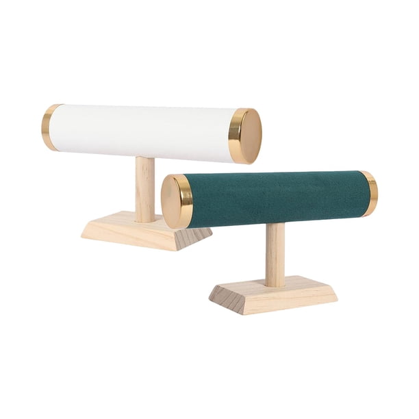 Organizador de Soporte de Exhibición de Pulsera de Joyería para Verde blanco
