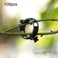 thumbnail image 4 of Clips para tomates que ayudan a las plantas a crecer erguidas. Clips para enrejado de flores y frutas. 100 piezas, 4 of 9