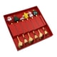 thumbnail image 2 of Juego De 6 Cucharas y Tenedores navideños Macarena con caja De regalo Estilo B, 2 of 8