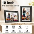 thumbnail image 2 of BYYBUO 10.1" WiFi Digital Picture Frame w/ Touch Screen - 1280x800 HD IPS, Auto-Rotate, 16GB, Remote Sharing, Wall Mountable, 2 of 7
