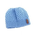 thumbnail image 5 of Sinhoon Women Winter Warm Hat Ponytail Beanie Hat High Messy Bun Stretch Knitted Ponytail Cap, 5 of 7