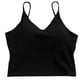 thumbnail image 1 of Camisola de algodón para mujer, top corto tipo tubo con almohadilla para el pecho, 1 unidad, 1 of 5