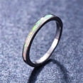 thumbnail image 6 of 4mm Silver Women's Fashion Simple Thin Ring, 6 of 6