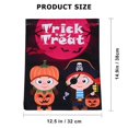 thumbnail image 3 of 2 piezas bolsa de calabaza divertida para decoración de Halloween, 3 of 3