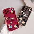 thumbnail image 1 of Disney Mickey Minnie Mouse Cute Siliocne Phone Case For iPhone 14 12 13 11 15 Pro Max XR XS X 7 8 Plus Shockproof Back Cover For iPhone 15 Pro D|https://ae01.alicdn.com/kf/S7843dc7163a94f4fb733e9e35dd, 1 of 5