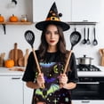 thumbnail image 2 of Halloween Aprons for Adults Halloween Kitchen Cooking Pumpkin Apron for Women Men Waterproof, 2 of 7