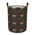 thumbnail image 6 of Lsque Boho Owl pattern Laundry Hamper Basket, Tall Woven Rope Hamper Basket for Clothes, Lightweight Storage Basket, Collapsible Waterproof-Medium, 6 of 8