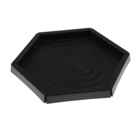 Dish Bowl Basin Reptile Turtle Feeder Holder , Hexagon