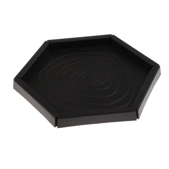 Plástico Comida Agua Tazón Terrario Bandeja de Platos Acuario Ornamento 2 Formas - Yinane Reptile Feeding Bowl