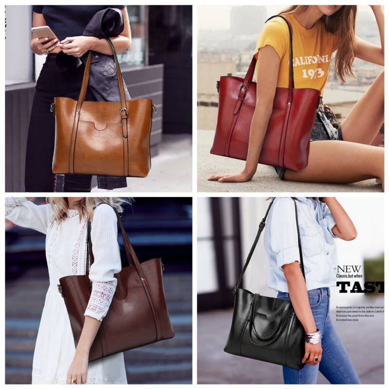 capacity shoulder bag