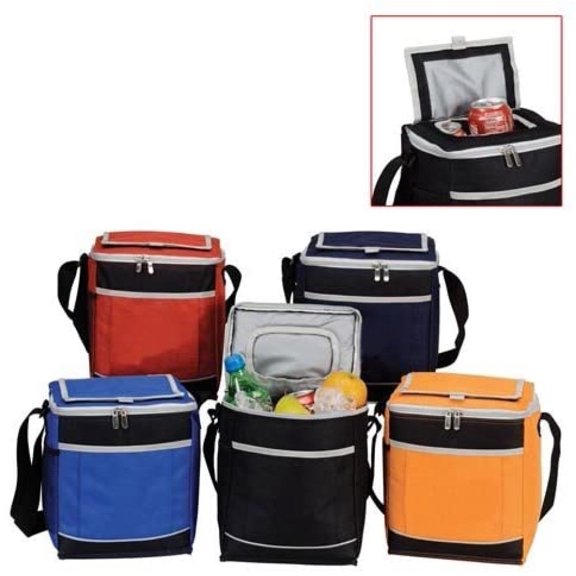 "FulnKye Lunch Insulated 12can Cooler, Navy"