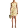 thumbnail image 2 of No Boundaries Juniors' Lace Up Waist Dress, 2 of 5