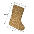 thumbnail image 2 of Christmas Stockings,Golden Christmas Snowflake Pattern Stockings Christmas,14.8'' Xmas Stockings,Christmas Party Favors,Christmas Party Decorations,Christmas Stockings Personalized, 2 of 5
