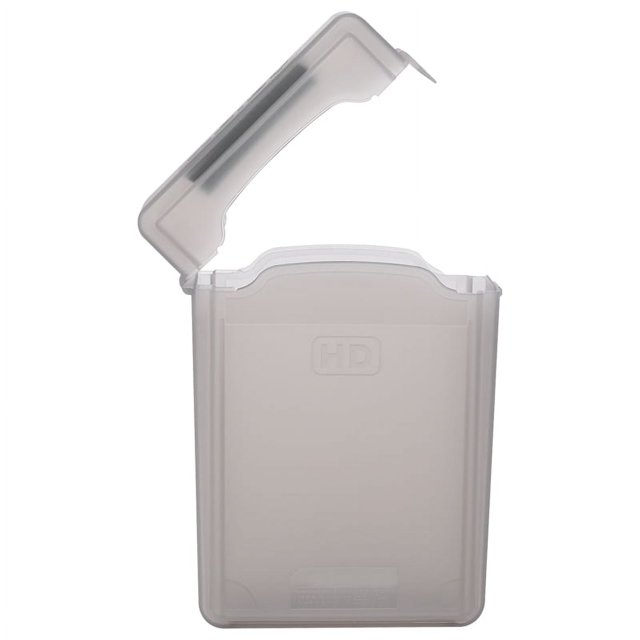 Caja de almacenamiento de plástico para disco duro IDE SATA HDD de 3,5 pulgadas, 5 unidades
