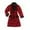 Red Classic Moose, variant on Moose Plaid Lazy One Ultra-Cozy Bathrobes for Women (S/m)