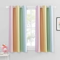thumbnail image 1 of Juego de 2 cortinas NICETOWN Rainbow Kitchen de 107 x 114 cm, 1 of 6