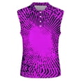 thumbnail image 4 of FASHOFT Golf Shirts for Women Lightweight Quick Dry Resistant Moisture Wicking Polos Dark Purple L, 4 of 5
