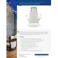 thumbnail image 3 of Electrix Essential 3" White Complete Fixture Gimbal Spot 743 LM 3000˚K CCT Warm White Light - DWL3GS9, 3 of 6