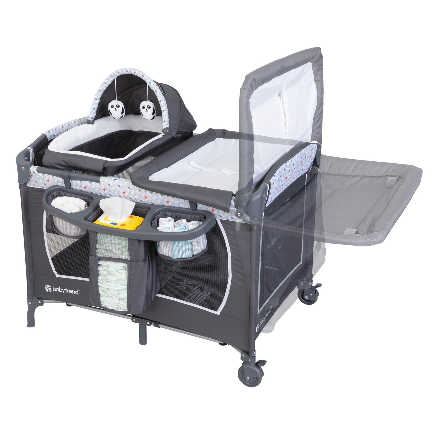 Baby Trend Lil Snooze Deluxe II Nursery Center - Diamond Geo