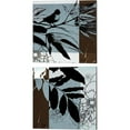 thumbnail image 1 of Great Art Now Blue & White Silhouette by Patricia Pinto 2 Piece Canvas Art Set Each 14W x 14H, 1 of 3