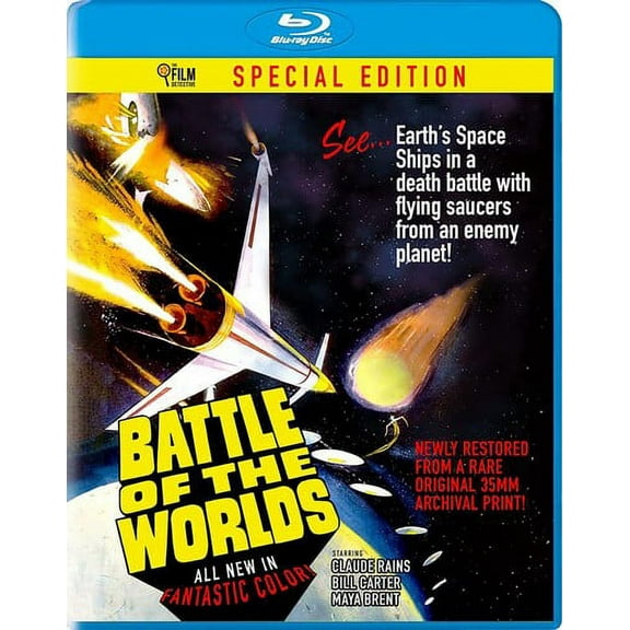 Battle of the Worlds (Blu-ray), Film Detective, Sci-Fi & Fantasy