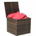 thumbnail image 5 of Wicker Patio Furniture Storage Box, 5 of 10