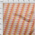 thumbnail image 2 of oneOone Silk Tabby Pale Orange Fabric Argyle Check Sewing Fabric By The Yard Printed Diy Clothing Sewing Supplies 42 Inch Wide, 2 of 4