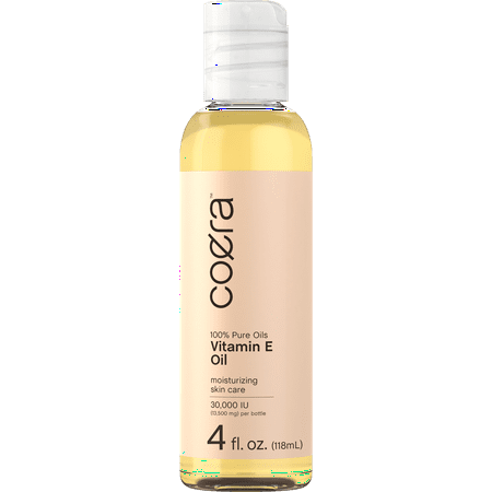 Vitamin E Oil 30,000 IU | 4 fl oz | Vegetarian | For Skin, Hair & Face |by Coera