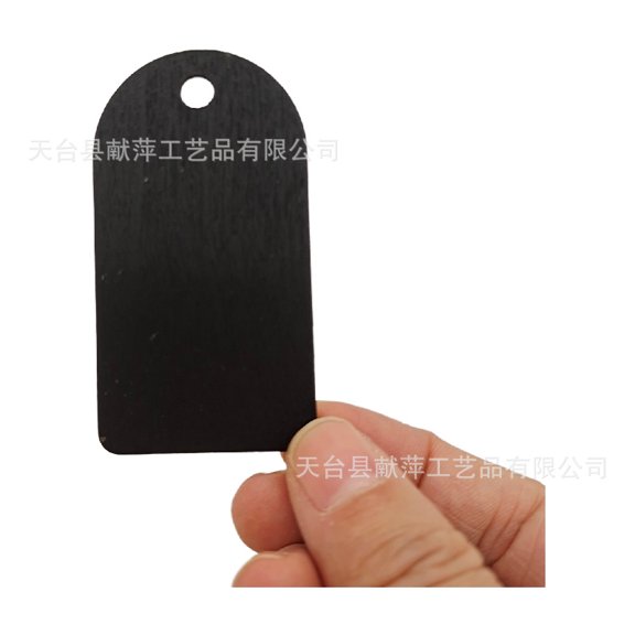 ITSELFER 50 Sets Double-Sided Writable Mini Chalkboard Tags with String Wooden Hanging Labels Hanging Mini Wooden Chalkboard Tags