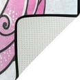 thumbnail image 4 of SKYSONIC Lightweight Soft Area Rugs Unicorns Falling Love Floor Mat for Kids Playing Room Hardwood Floor Living Room 63x48 inch Nursery Rugs, 4 of 6