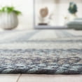 thumbnail image 5 of SAFAVIEH Braided Dorinda Bordered Reversible Area Rug, Gray/Blue, 2' x 3', 5 of 12