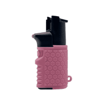 Pepper Spray with Flashlight, 16 ft Range, ‎0.5 oz, Pink Pepper Spray for Protection, Self-Defense by Guard Dog Security, 1 Pack