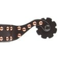 thumbnail image 3 of HILASON Cowboy Brown Youth Spur With Copper Dots 3/4" Band, 1-1/2" Shank, 3 of 5