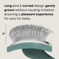 thumbnail image 4 of Slicker Brush Freshly Bailey Doodle para Goldendoodle, caniche, 4 of 7