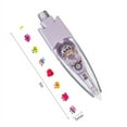 thumbnail image 7 of Press-Style Correction Tape - Smooth Application Lace Design White-Out Roller for Documents/Crafts, Portable Mistake Cover Tape​​, 7 of 7