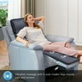 thumbnail image 3 of Comfier Full Body Massage Mat with Heat, Vibrating Massage Pad with Detachable Shiatsu Neck Pillow, Foldable Back Massage Chair Pad Gift For Family Dad Mom, 3 of 10